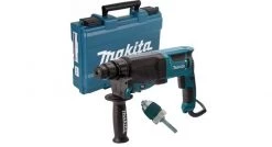 Marteau perforateur + piqueur Makita HR2630X7 Perforateur burineur - SDS-plus - Mandrin rapide - Coffret - 800 W - 2,4 J