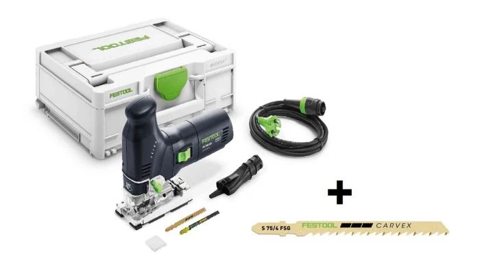 Scie sauteuse Festool TRION PS 300 EQ-Plus Scie sauteuse dans systainer – 720 W – 120 mm avec + 5 lames de rechange 3 Scie sauteuse Festool TRION PS 300 EQ-Plus Scie sauteuse dans systainer – 720 W – 120 mm avec + 5 lames de rechange