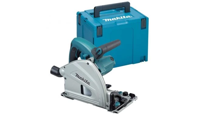 Scie plongeante Makita MEU029J - Set scie plongeante + rail de guidage (SP6000J1X) & scie sauteuse (4351FCTJ) dans 2x MAKPAC 4 Scie plongeante Makita MEU029J - Set scie plongeante + rail de guidage (SP6000J1X) & scie sauteuse (4351FCTJ) dans 2x MAKPAC – Image 2