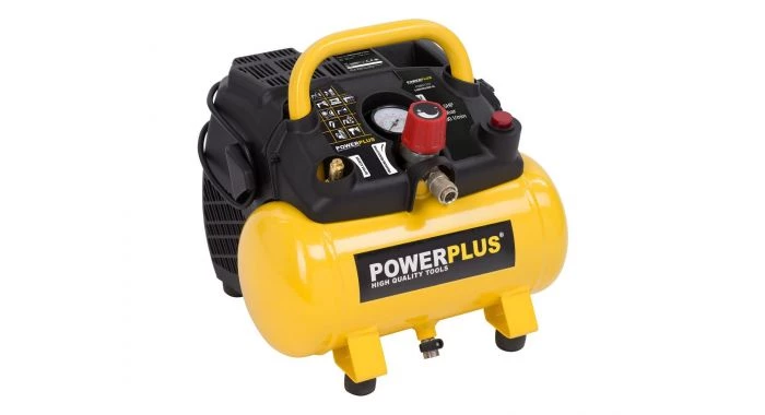 Compresseur Powerplus POWX1721 - Compresseur 1100W - 6l pas d'huile 1,5hp 3 Compresseur Powerplus POWX1721 - Compresseur 1100W - 6l pas d'huile 1,5hp