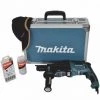 Marteau perforateur + piqueur Makita HR2631FT13 Perforateur burineur - SDS-plus - Mandrin rapide - Coffret - 800 W - 2,4 J