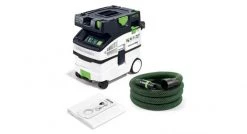 Aspirateur eau et poussière Festool CTM MIDI I - Aspirateur de poussière - 1200 W - Classe M - 15 L