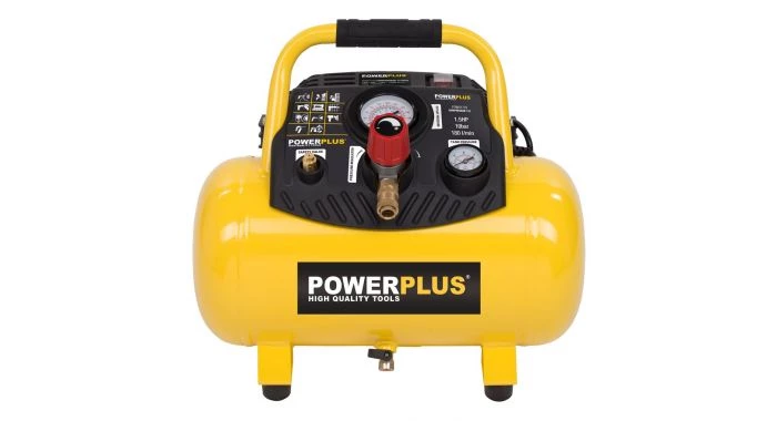Compresseur Powerplus POWX1723 - Compresseur 1100W - 12L pas d'huile 6 Compresseur Powerplus POWX1723 - Compresseur 1100W - 12L pas d'huile – Image 4