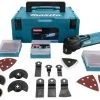 Outil multifonction Makita TM3010CX2J - Outil multi-fonction dans MAKPAC + set d'accessoires (42pcs) - 320W