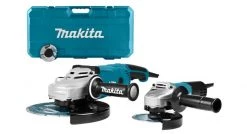 Meuleuse d'angle Makita DK0054X1 - Jeu meuleuse d'angle (GA9020R / 9558NB) + 2 disques diamanté en malette - 2200W / 840W - 230 x 125mm