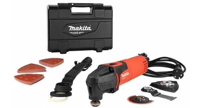 Outil multifonction Makita M9800KX4 230V - Outil multifonction + set d'accessoires (3pcs) - 200W 3 Outil multifonction Makita M9800KX4 230V - Outil multifonction + set d'accessoires (3pcs) - 200W
