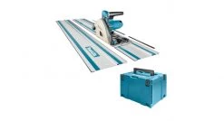 Scie plongeante Makita SP6000J1X2 - Scie plongeante - incl. rail de guidage (2pcs) dans fourreau et MAKPAC - 1300W - 165mm