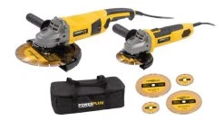 Meuleuse d'angle Powerplus POWX06250 - Meuleuse d'angle 2000W 230mm + 750W 115mm