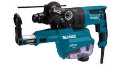 Perforateur burineur Makita HR2652J SDS-Plus - Marteau perforateur - incl set d'aspiration dans MAKPAC - 800W - 2,2J