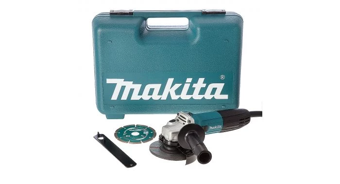 Meuleuse d'angle Makita GA4530KD Meuleuse d'angle inclu. lame de scie diamantée dans coffret - 720W - 115mm 3 Meuleuse d'angle Makita GA4530KD Meuleuse d'angle inclu. lame de scie diamantée dans coffret - 720W - 115mm