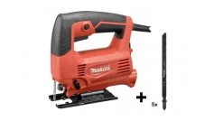 Scie sauteuse Makita MT M4301 Scie sauteuse modèle D – 450 W – 65 mm - avec 5 lames de rechange