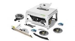 Scie sur table Festool TKS 80 EBS KT/W40 - Scie circulaire sur table - incl lame de scie et cartouche - 2200W - 254mm - 577143